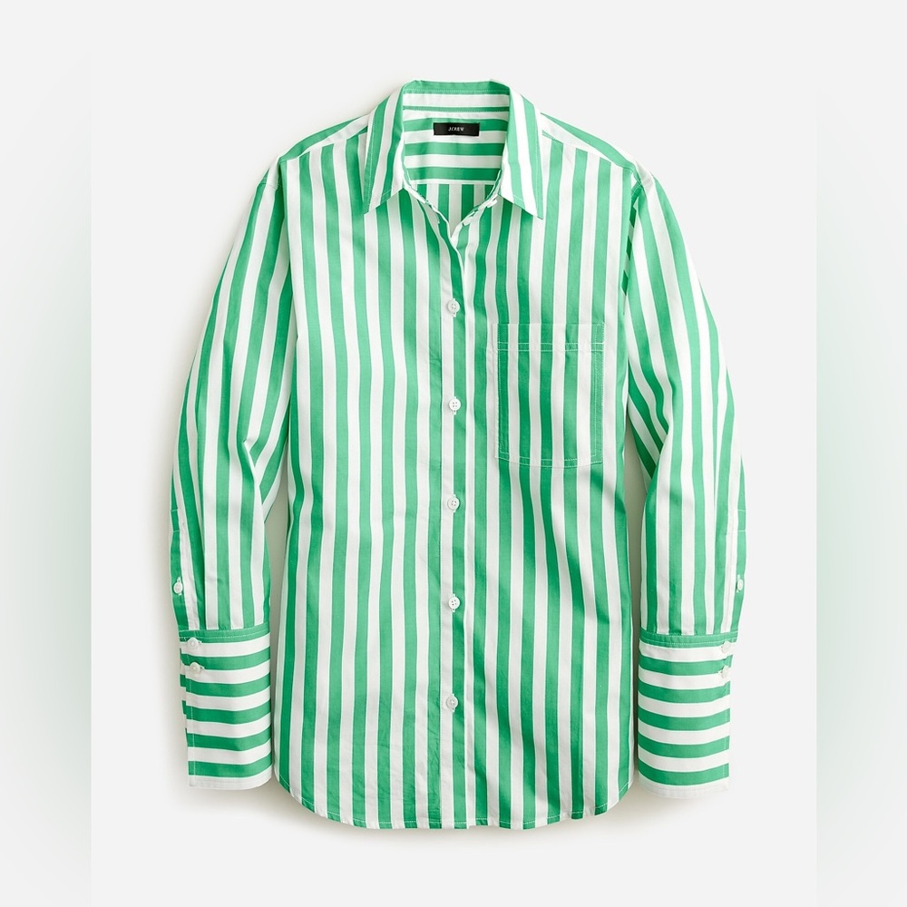 New with tags: J.Crew Garçon Poplin Shirt, size 6